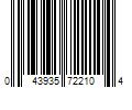 Barcode Image for UPC code 043935722104