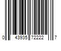 Barcode Image for UPC code 043935722227. Product Name: 