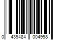 Barcode Image for UPC code 0439484004998