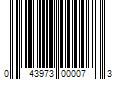 Barcode Image for UPC code 043973000073