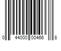 Barcode Image for UPC code 044000004668