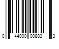 Barcode Image for UPC code 044000008833