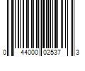 Barcode Image for UPC code 044000025373