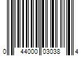 Barcode Image for UPC code 044000030384