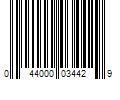 Barcode Image for UPC code 044000034429