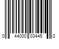 Barcode Image for UPC code 044000034450