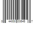 Barcode Image for UPC code 044000035457