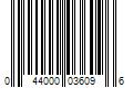 Barcode Image for UPC code 044000036096