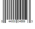 Barcode Image for UPC code 044000045593