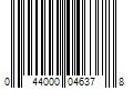 Barcode Image for UPC code 044000046378