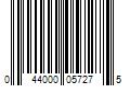 Barcode Image for UPC code 044000057275