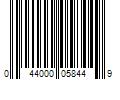 Barcode Image for UPC code 044000058449