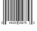 Barcode Image for UPC code 044000058753