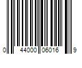 Barcode Image for UPC code 044000060169