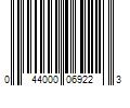 Barcode Image for UPC code 044000069223