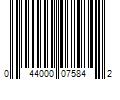 Barcode Image for UPC code 044000075842