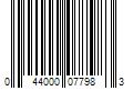 Barcode Image for UPC code 044000077983