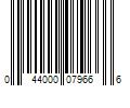 Barcode Image for UPC code 044000079666