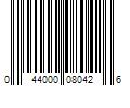 Barcode Image for UPC code 044000080426