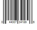 Barcode Image for UPC code 044007341896