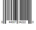 Barcode Image for UPC code 044007342220