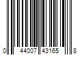 Barcode Image for UPC code 044007431658