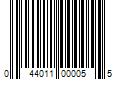 Barcode Image for UPC code 044011000055