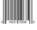 Barcode Image for UPC code 044021126356