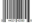 Barcode Image for UPC code 044021420805