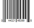 Barcode Image for UPC code 044021453995