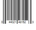 Barcode Image for UPC code 044021481523