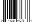 Barcode Image for UPC code 044021642764