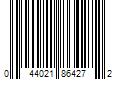 Barcode Image for UPC code 044021864272