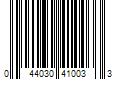 Barcode Image for UPC code 044030410033