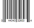 Barcode Image for UPC code 044040326034