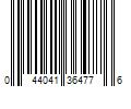 Barcode Image for UPC code 044041364776