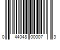 Barcode Image for UPC code 044048000073