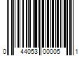 Barcode Image for UPC code 044053000051