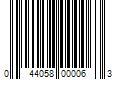 Barcode Image for UPC code 044058000063