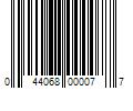 Barcode Image for UPC code 044068000077