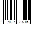 Barcode Image for UPC code 04408147250047