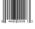 Barcode Image for UPC code 044083000083