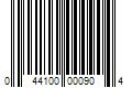 Barcode Image for UPC code 044100000904