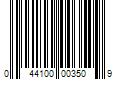 Barcode Image for UPC code 044100003509