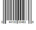 Barcode Image for UPC code 044100004636