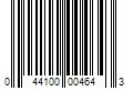 Barcode Image for UPC code 044100004643