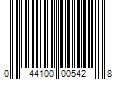 Barcode Image for UPC code 044100005428