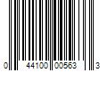 Barcode Image for UPC code 044100005633