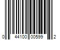 Barcode Image for UPC code 044100005992