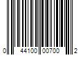 Barcode Image for UPC code 044100007002